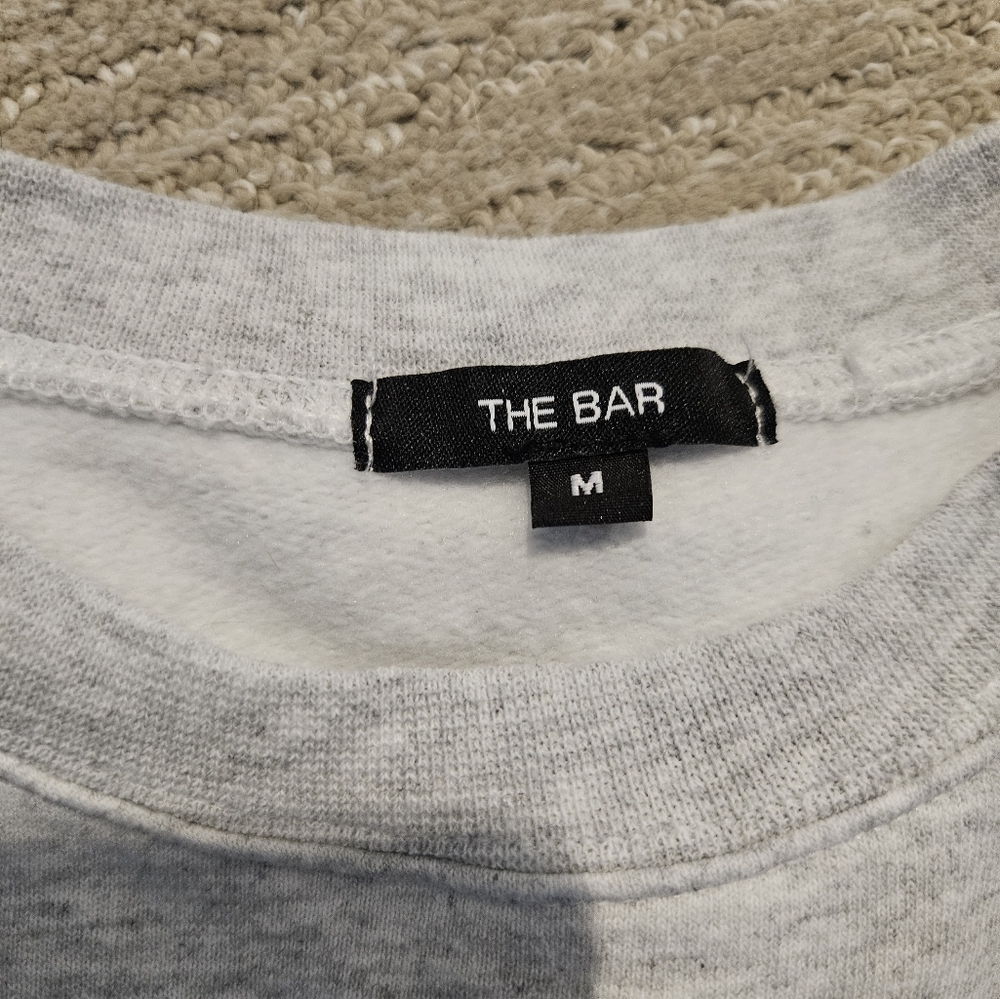 The Bar Light Gray Crewneck Sweater - Picture 3 of 9